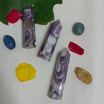 Chevron Amethyst Tower
