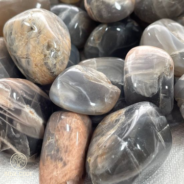 Black Moonstone TumbleStone