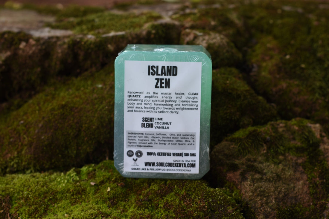 ISLAND ZEN - Crystal Infused Soap