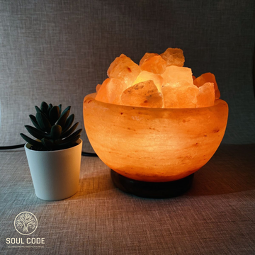 Himalayan Salt Bowl Lamp