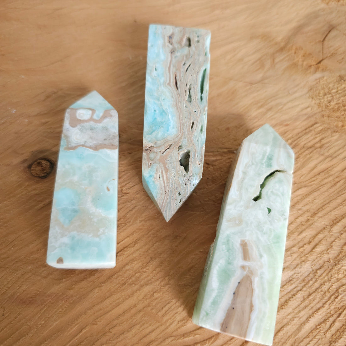 Blue Hemimorphite Tower