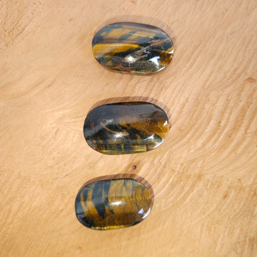 Blue Tiger Eye Palmstone