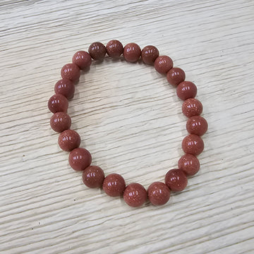 8MM Goldstone Bracelet