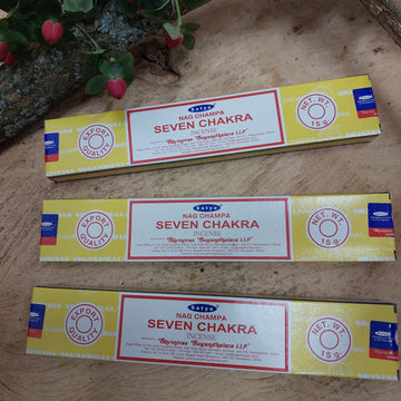 Seven Chakra Incense Sticks
