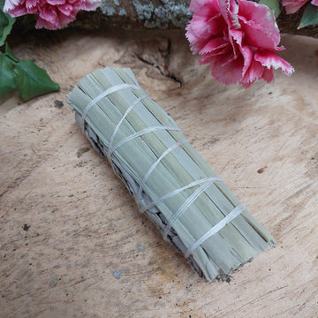 White Sage & Sweet Grass Smudge Stick