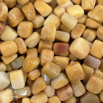 Yellow Topaz Tumblestone