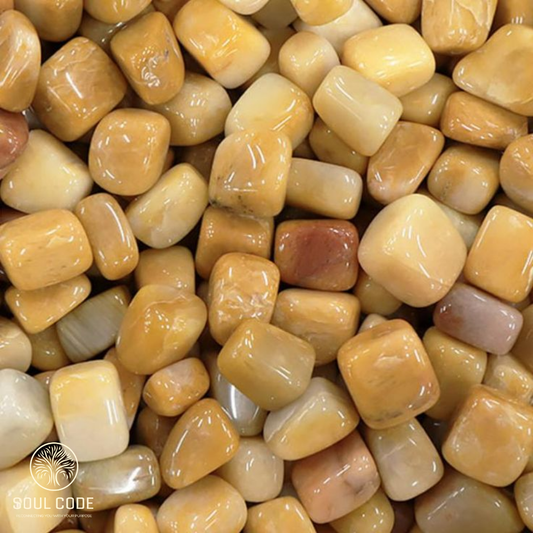 Yellow Topaz Tumblestone