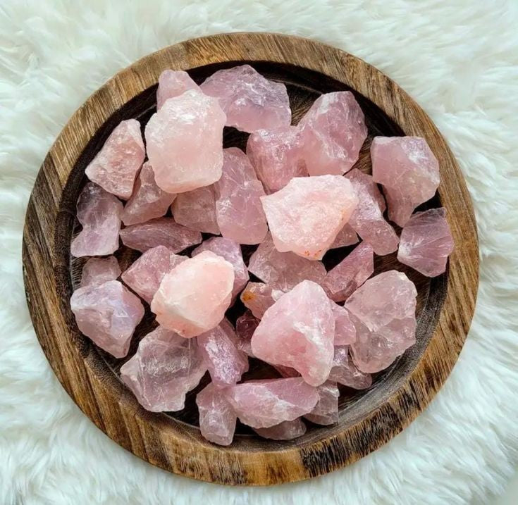 Raw Rose Quartz