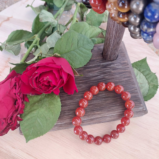 10MM Carnelian Bracelet
