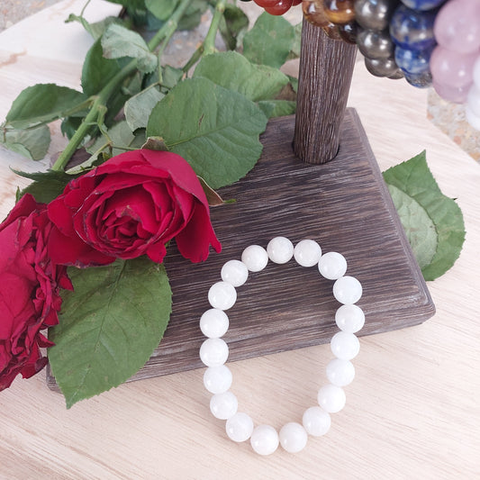 10MM Rainbow Moonstone Bracelet