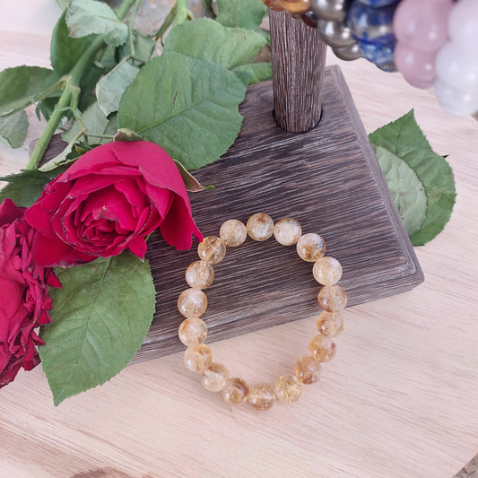 10MM Citrine Bracelet