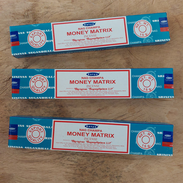 Money Matrix Incense Sticks