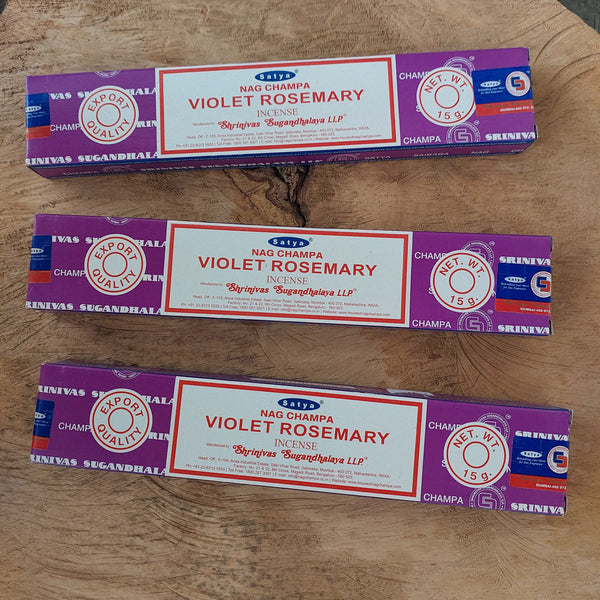 Violet Rosemary Incense Sticks