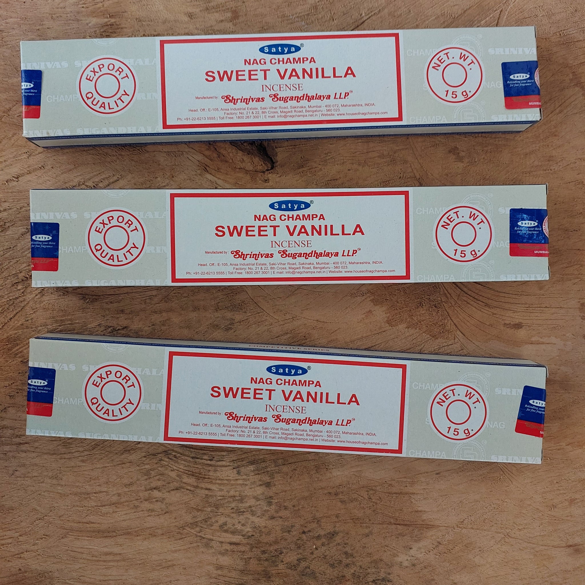 Sweet Vanilla Incense Sticks