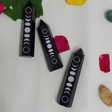 MOON Black Obsidian Tower