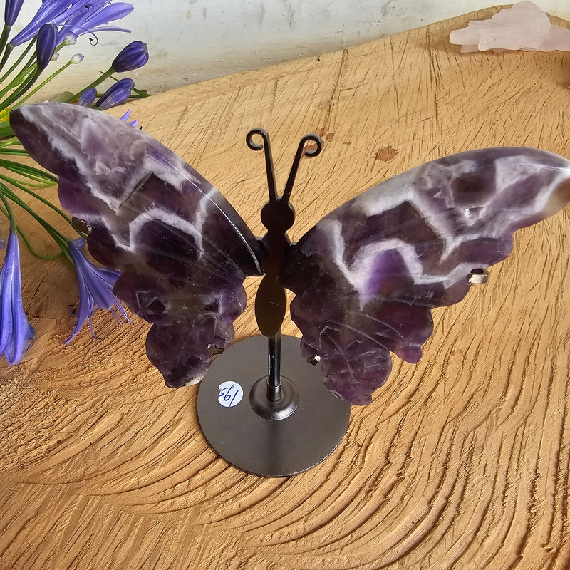 Amethyst Crystal Butterfly