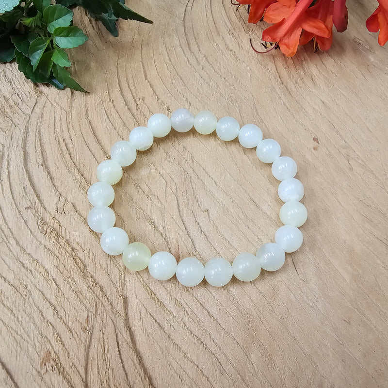 8mm New Jade Bracelet