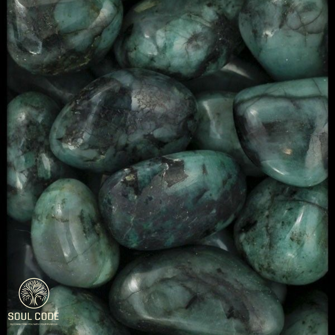 Emerald Quartz TumbleStone