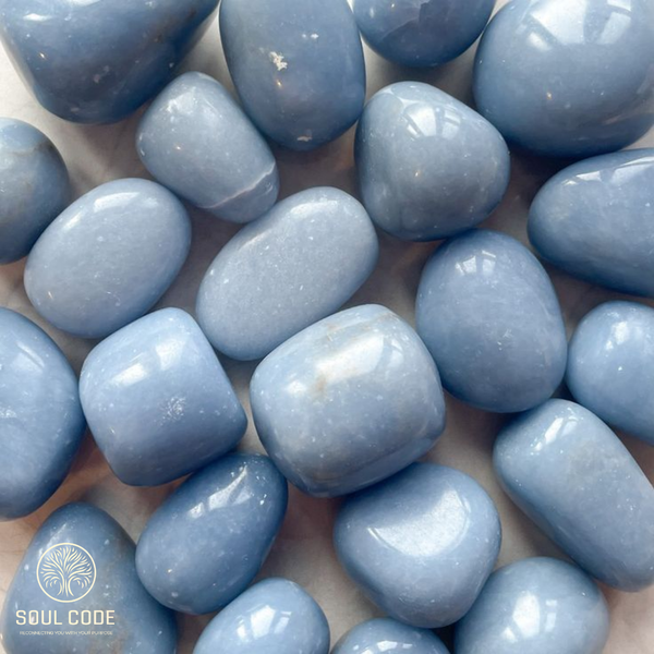 Angelite Tumblestone