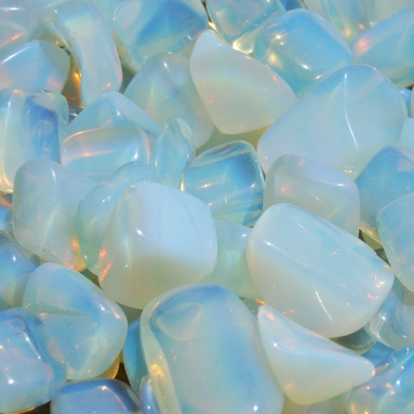 Blue Opalite Tumblestone
