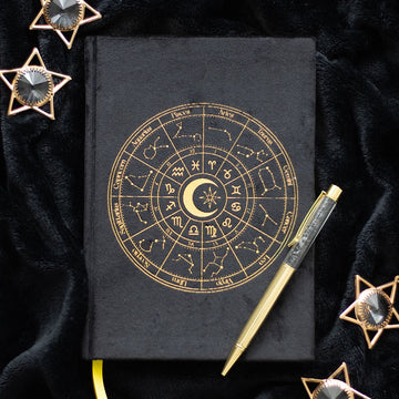 Astrology Journal & Obsidian Pen