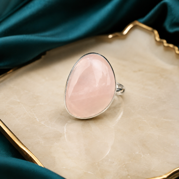 Rose Quartz Ring