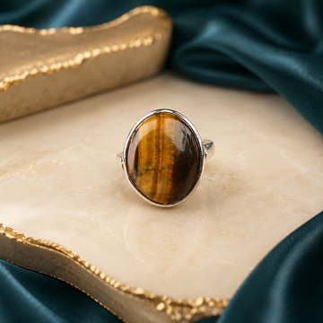 Tiger's Eye Ring