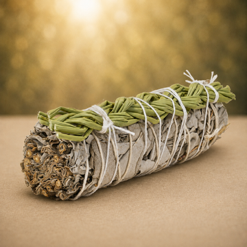 White Sage & Sweet Grass Smudge Stick