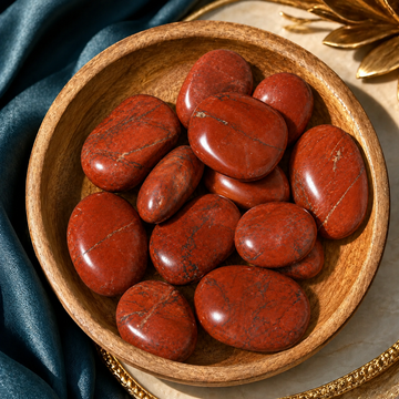 Red Jasper Palmstone