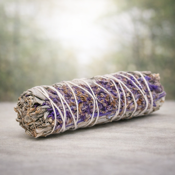 White Sage & Lavendar Smudge Stick