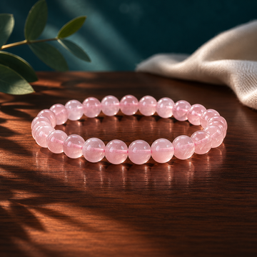 8mm Rose Quartz Bracelet