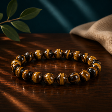 8mm Tiger Eye Bracelet