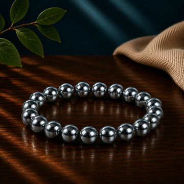 8MM Hematite Bracelet