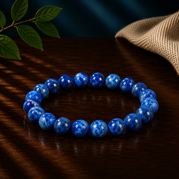 8MM Blue Apatite Bracelet