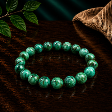 8mm Emerald Bracelet