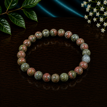 8mm Unakite Bracelet
