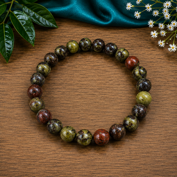 8mm Bloodstone Bracelet