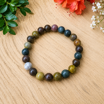 8mm Ocean Jasper Bracelet