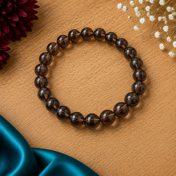 8mm Smokey Quartz Bracelet