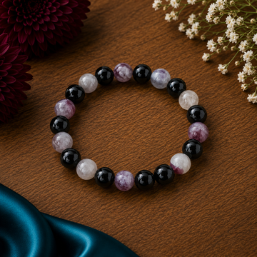 8MM Rainbow Tourmaline Bracelet