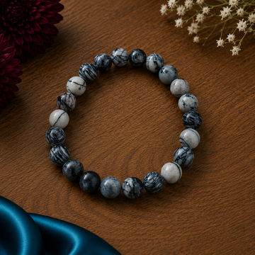 8MM Matrix Jasper Bracelet