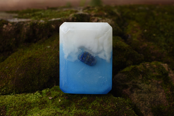 MYSTICAL AZURE -Crystal Infused Soap