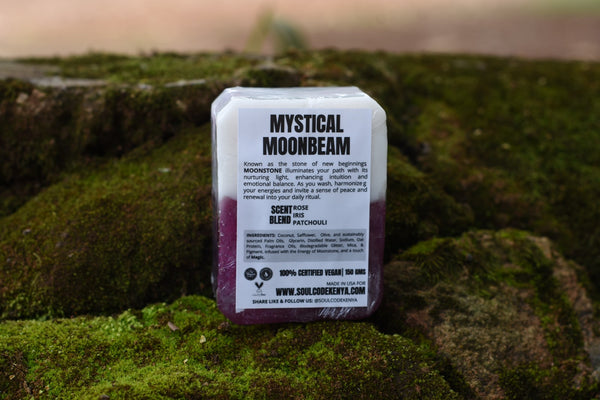 MYSTICAL MOONBEAM - Crystal Infused Soap