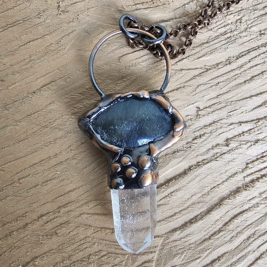 Clear Quartz Pendant 3