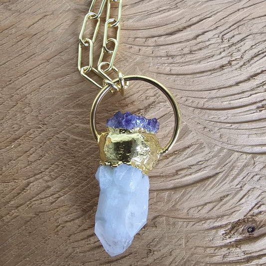Clear Quartz Pendant 2