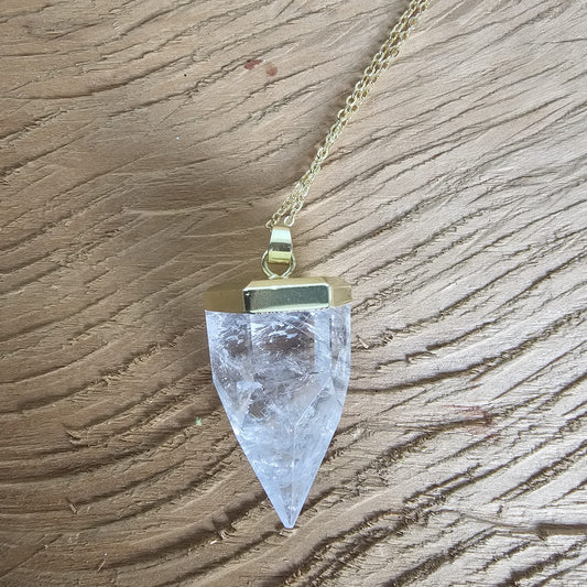 Clear Quartz Pendant 5