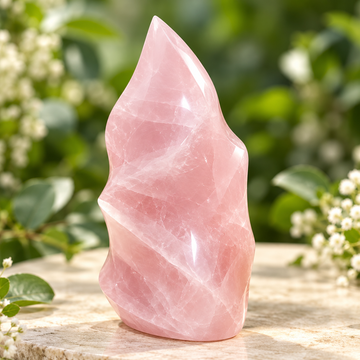 Rose Quartz Torch (XL)