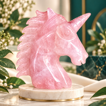 Rose Quartz Unicorn