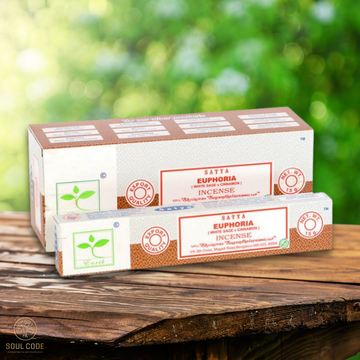 LIMITED EDITION - WHITE SAGE & CINNAMON SATYA INCENSE