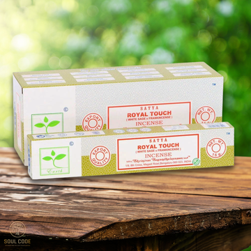 LIMITED EDITION - WHITE SAGE & FRANKINCENSE SATYA INCENSE